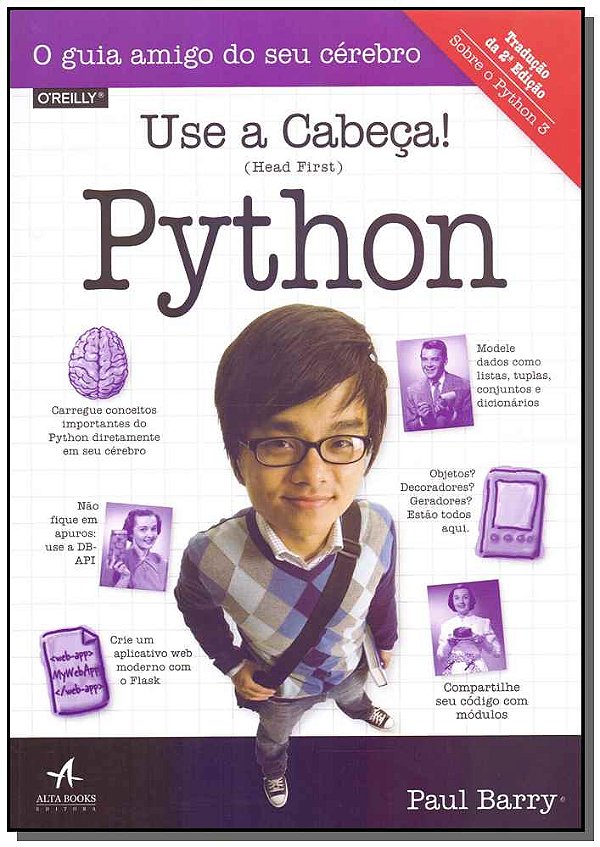 Livro Use a Cabeça! Python — 2ª Edição