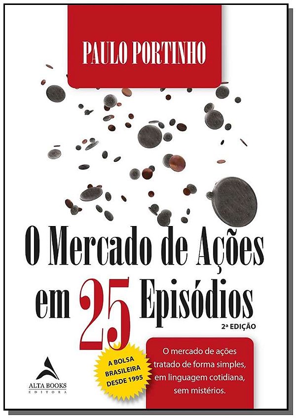Livro O mercado de ações em 25 episódios