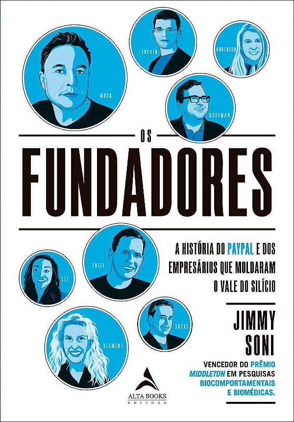 Livro Os fundadores: a história do paypal e dos empreende...