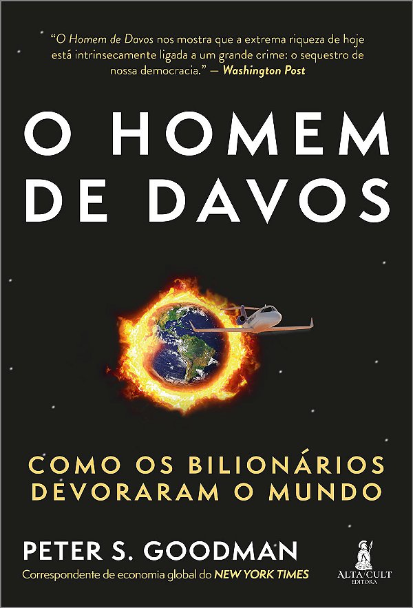 Livro Homem de Davos: como os bilionários devoraram o mun...