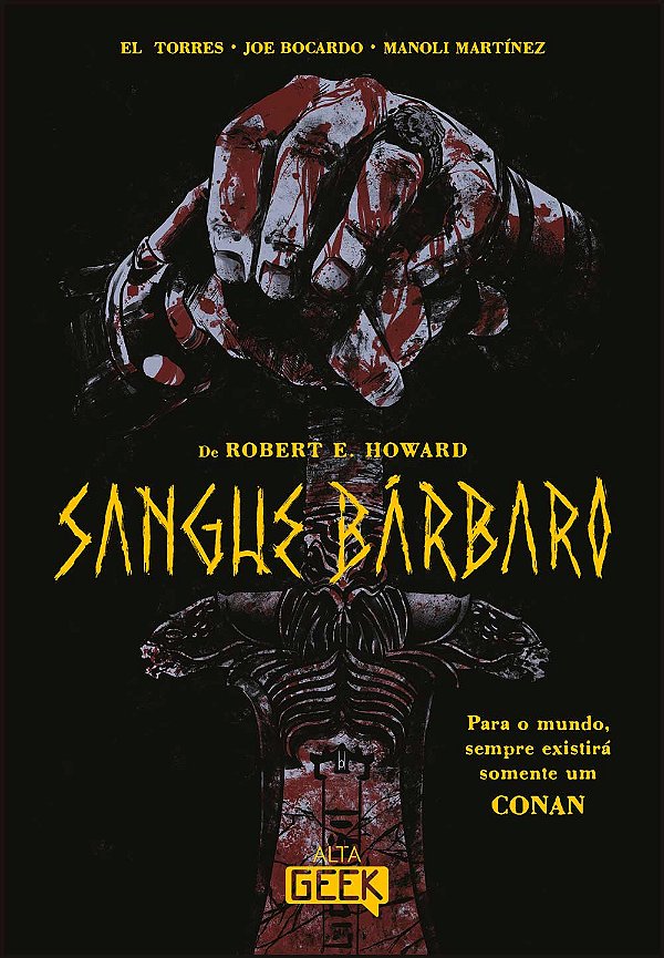 Livro Sangue bárbaro