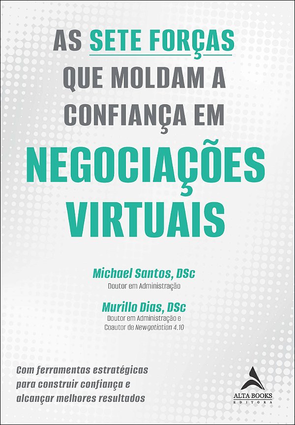 Livro As sete forças que moldam a confiança em negociações virt...