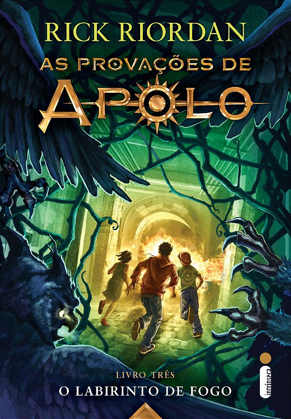 Livro O Labirinto De Fogo: (Série As provações de Apolo) ...