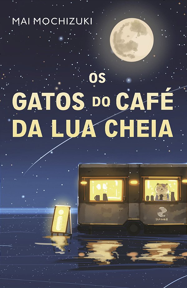 Livro Os Gatos Do Café Da Lua Cheia