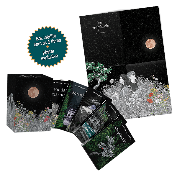 Livro Box Crepúsculo - Edição Comemorativa De 20 Anos: Acompanh...