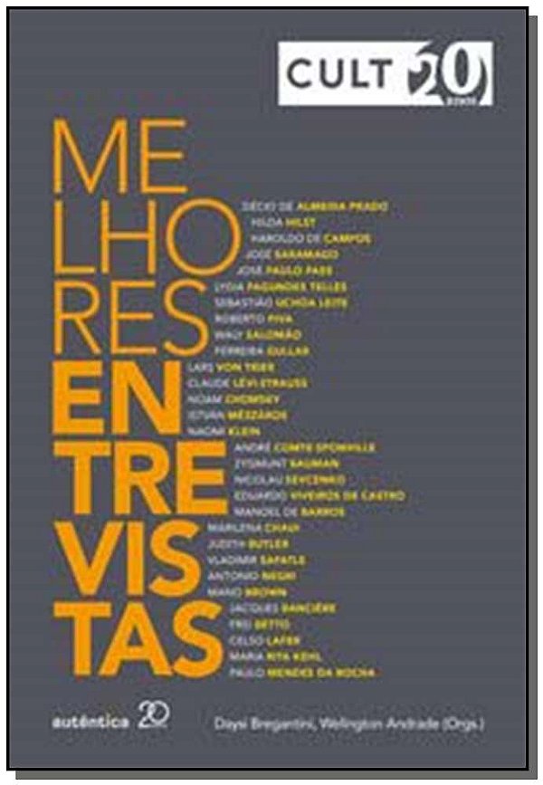 Livro Cult 20 anos: melhores entrevistas