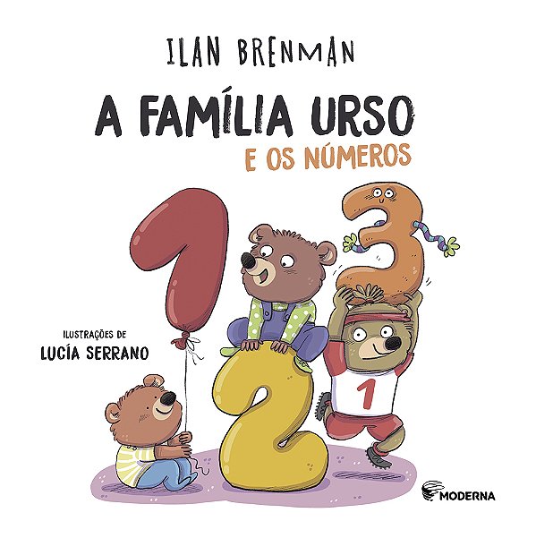 Livro A família urso e os números