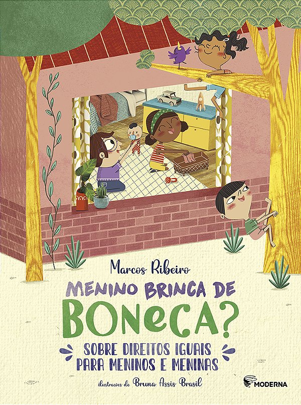 Livro Menino Brinca De Boneca? - (Moderna)