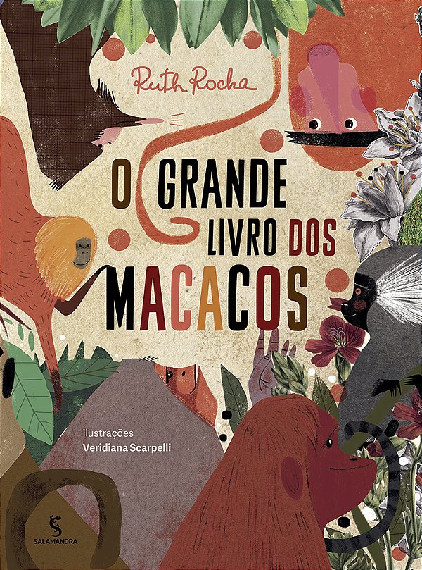 Livro O Grande Livro Dos Macacos
