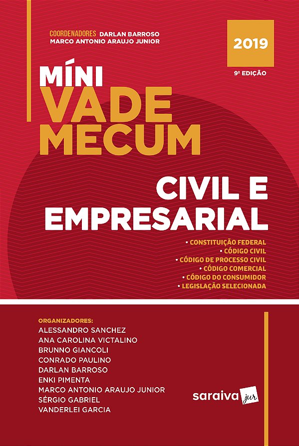 Livro Míni vade mecum civil e empresarial