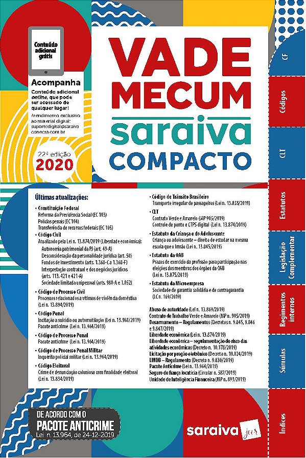 Livro Vade mecum compacto