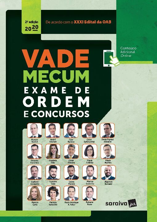 Livro Vade mecum - Exame de ordem e concursos