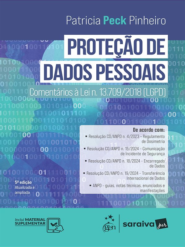 Livro Proteção de Dados Pessoais: Comentários À Lei N. 13.709/2...