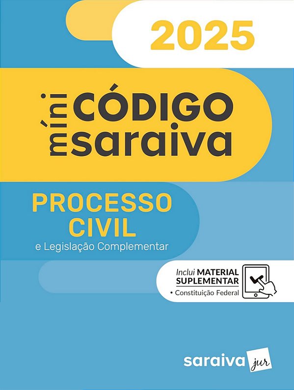 Livro Minicódigo de Processo Civil - 29ª Edição 2025