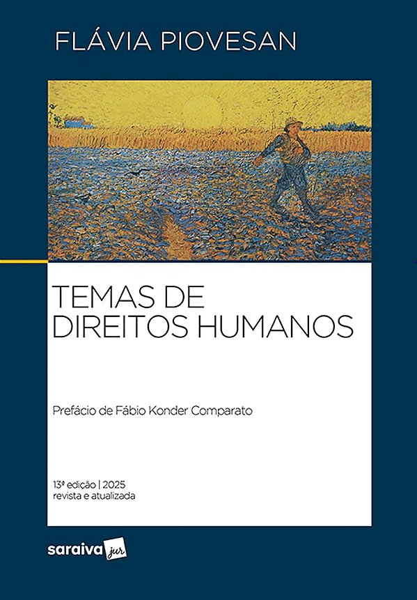Livro Temas de direitos humanos - 13ª Edição 2025