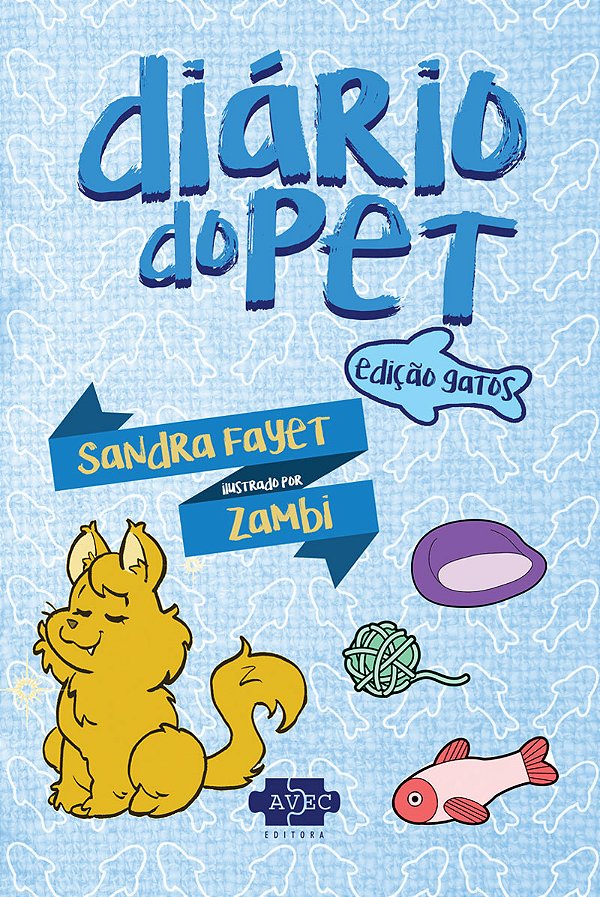 Livro Diário do pet: edição gatos