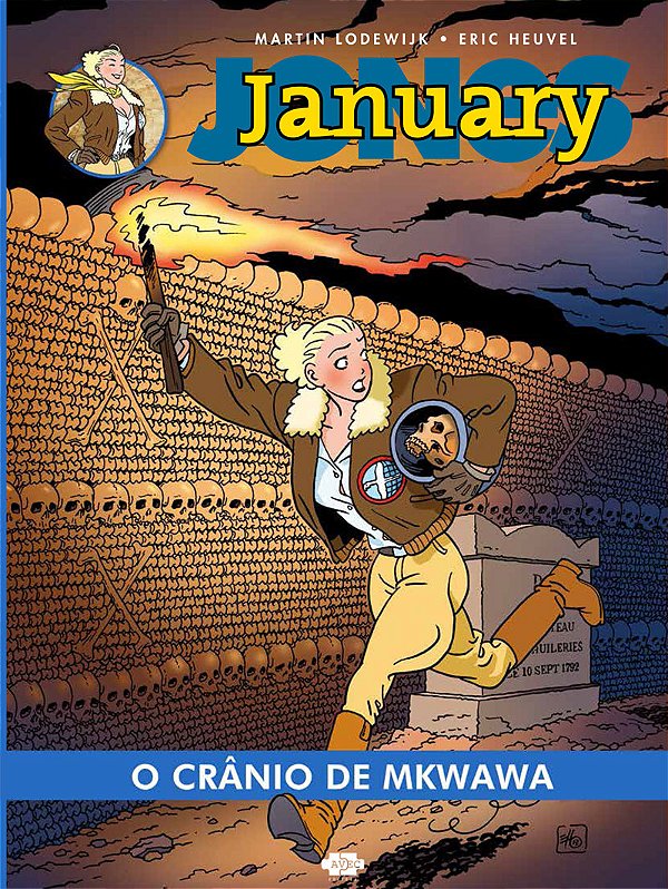 Livro January Jones: o crânio de Mkwawa (Volume 2)