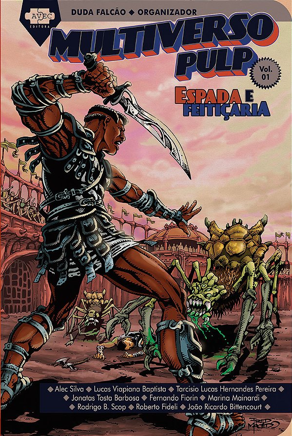 Livro Multiverso pulp - Espada e feitiçaria