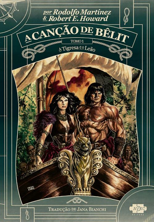 Livro A canção de Bêlit: a tigresa e o leão