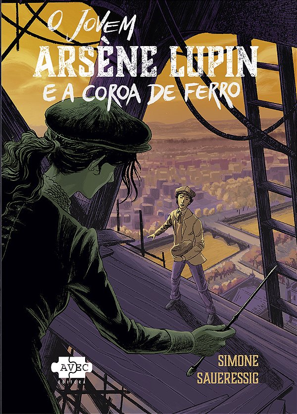 Livro O jovem Arsène Lupin e a coroa de ferro