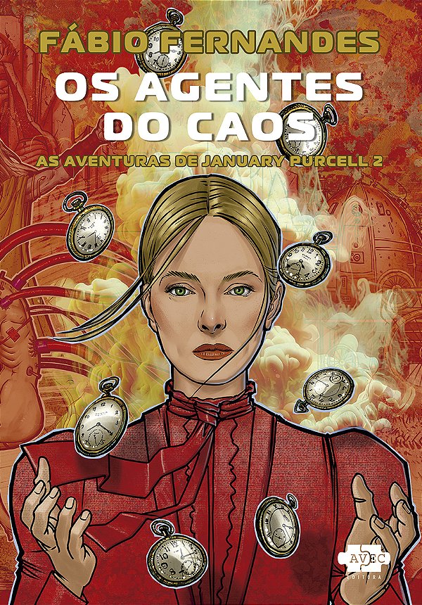 Livro OS Agentes do Caos: As aventuras de January Purcell vol. ...