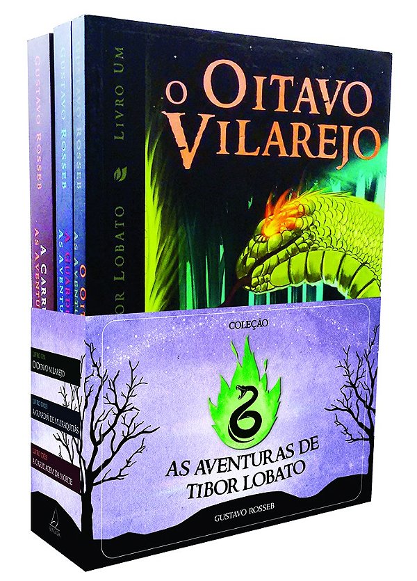 Livro Box As aventuras de Tibor Lobato