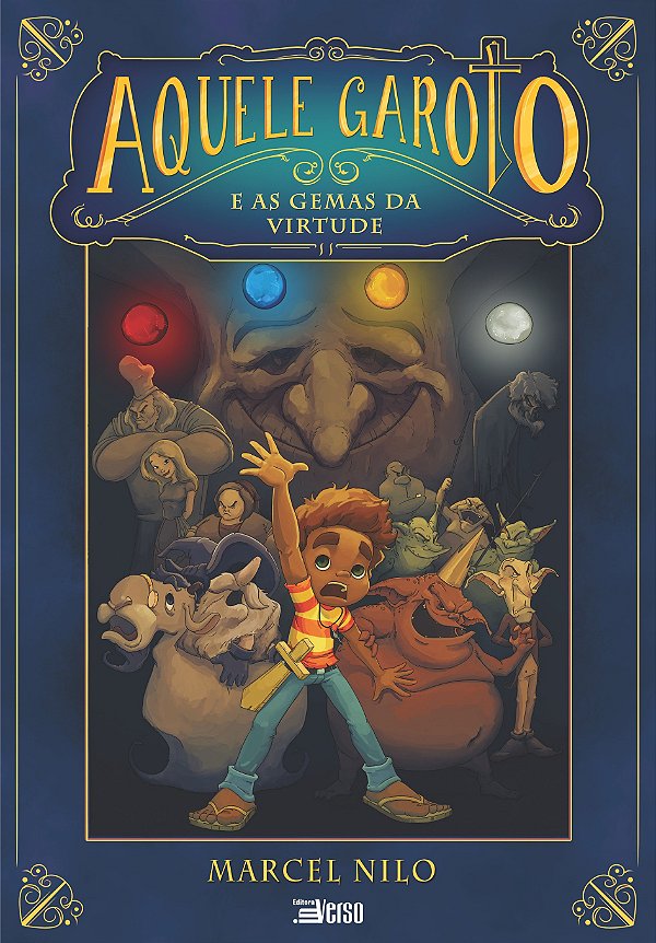 Livro Aquele garoto e as gemas da virtude