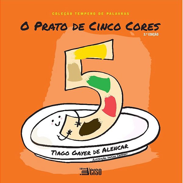 Livro O prato de cinco cores