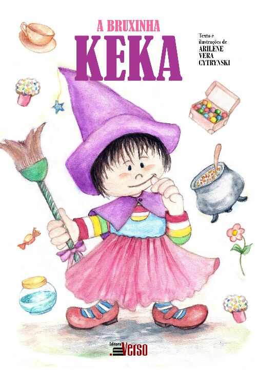 Livro A bruxinha Keka