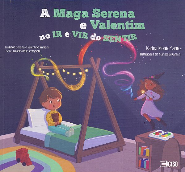 Livro A Maga Serena E Valentim No Ir E Vir Do Sentir
