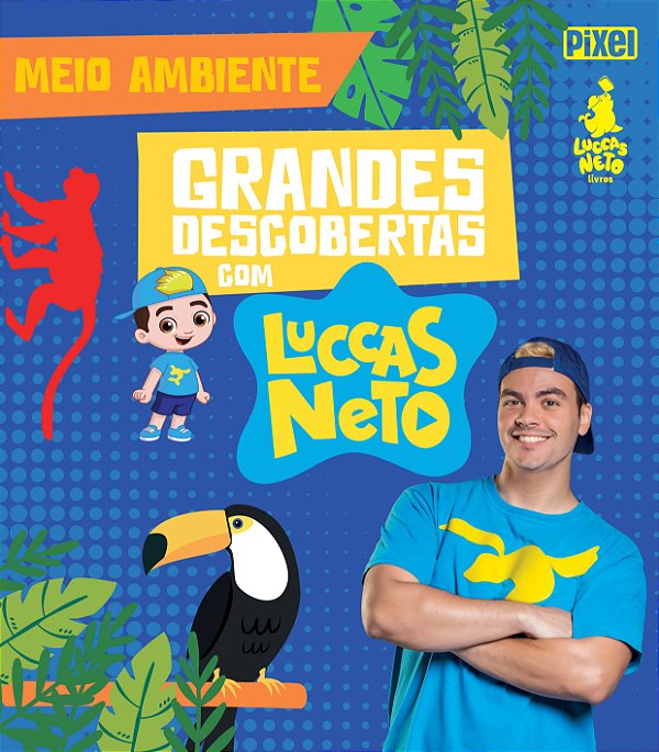 Livro Grandes Descobertas com Luccas Neto - Meio ambiente