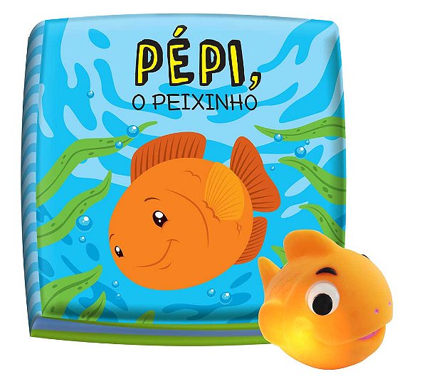 Livro Pépi, o Peixinho: Tá na Hora do Banho