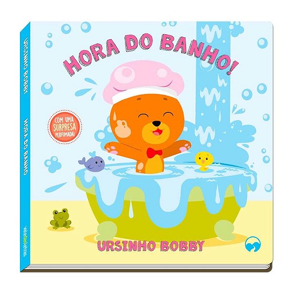 Livro Hora do Banho: Ursinho Bobby