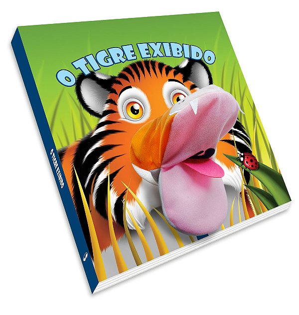 Livro O Tigre Exibido: Livros Fantoche