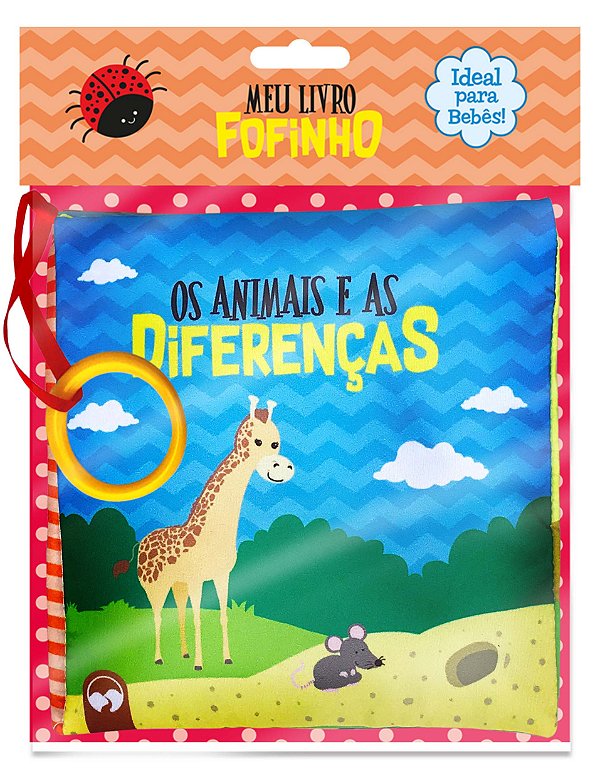 Livro Animais e as diferenças: meu livro fofinho
