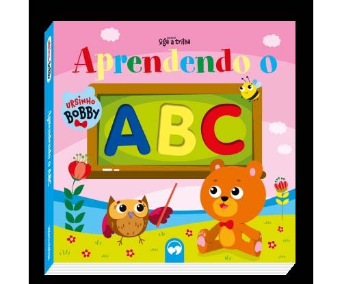 Livro Aprendendo o abc: siga a trilha