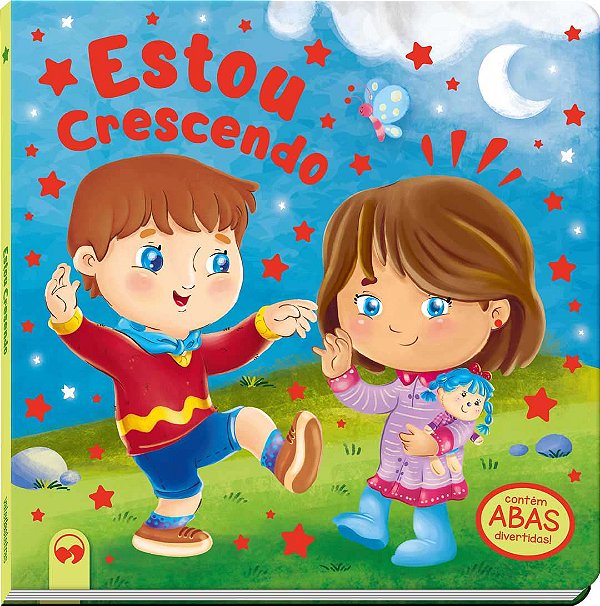 Livro Estou Crescendo: Abas Divertidas