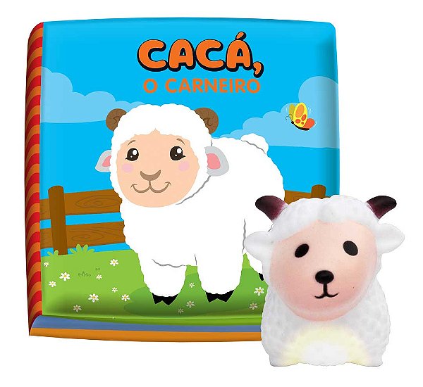 Livro Cacá, o Caneiro: Tá na Hora do Banho