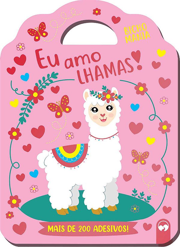 Livro Eu amo Lhamas: Bicho Mania
