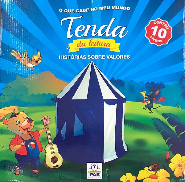 Livro Tenda da leitura: o que cabe no meu bolso