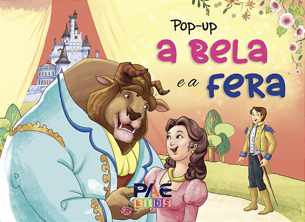 Livro Livro pop-up a bela e a fera