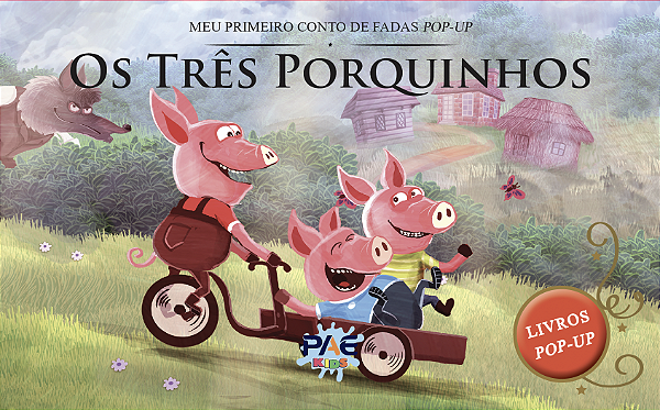 Livro Os três porquinhos