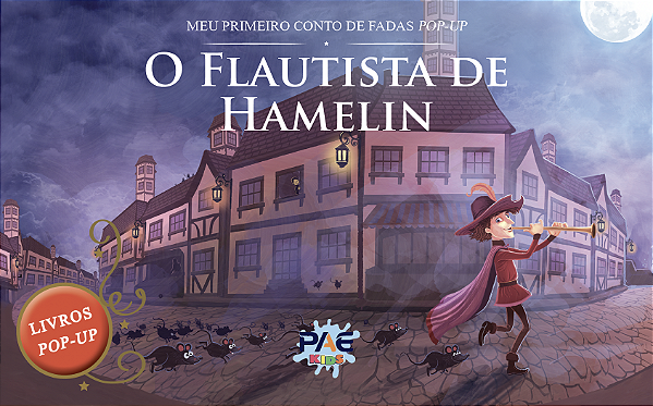 Livro O flautista de Hamelin