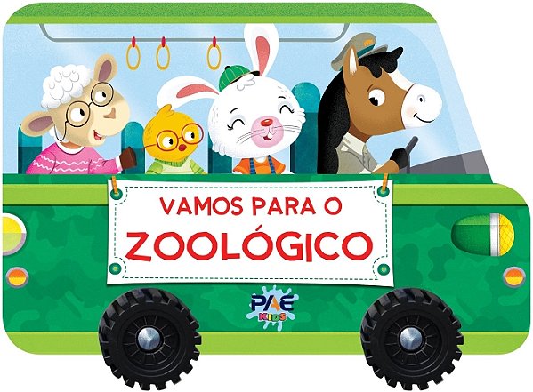 Livro Vamos para o zoológico