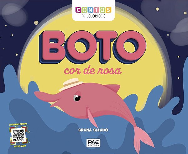 Livro Boto cor de rosa