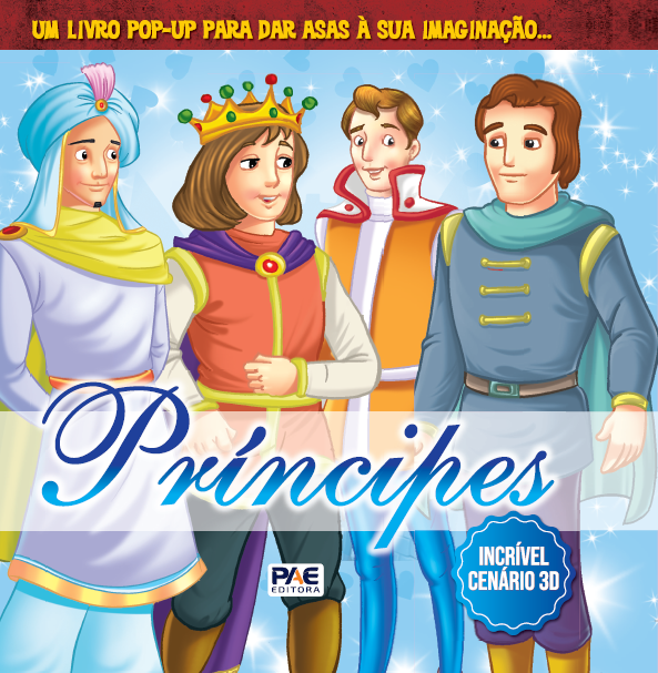 Livro Príncipes 3D