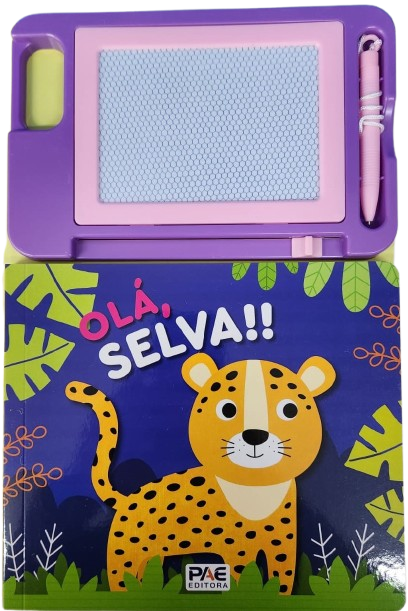 Livro Olá, selva!!: Lousa mágica