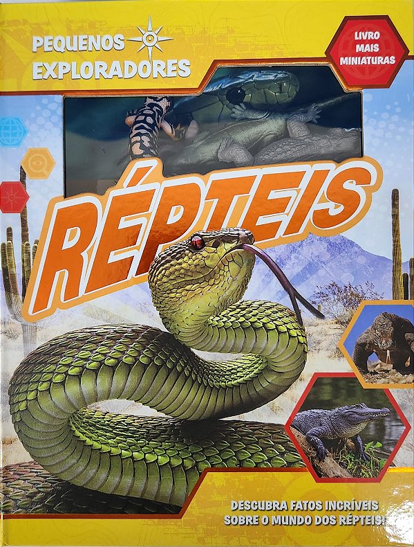 Livro Pequenos exploradores - Répteis