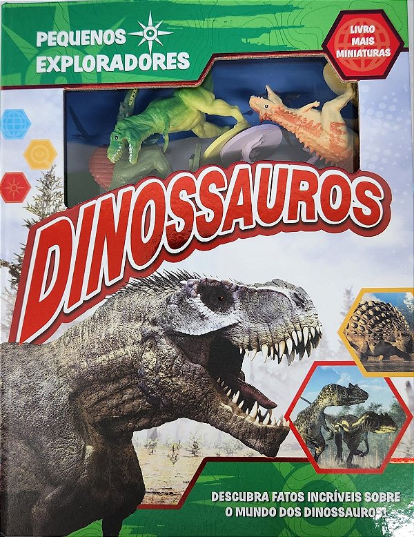 Livro Pequenos exploradores - Dinossauros (Volume 1)