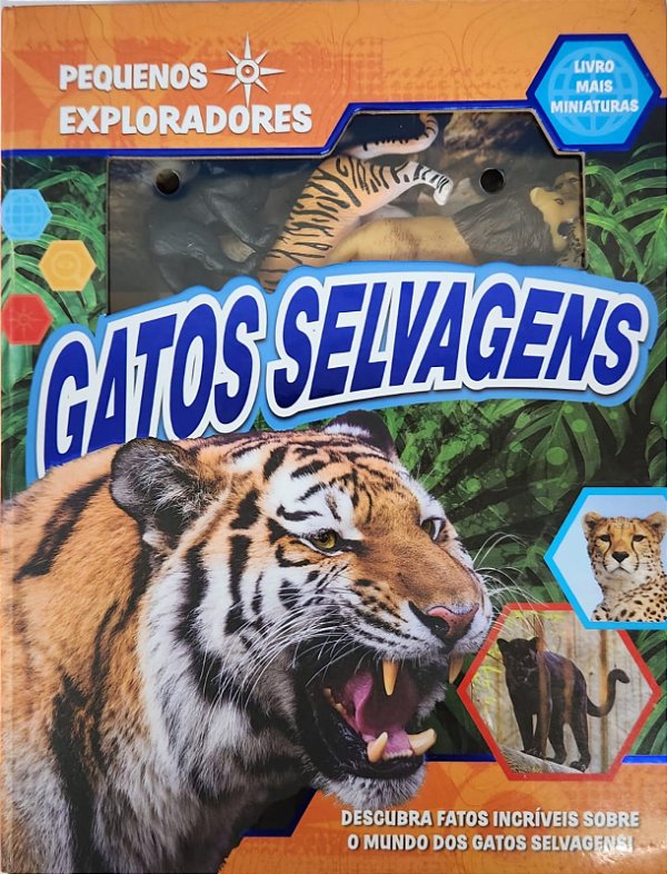Livro Pequenos exploradores - Gatos selvagens